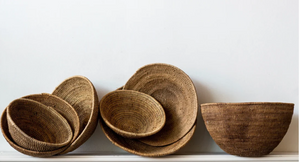 Buhera Harvest Bowl Baskets- set of three