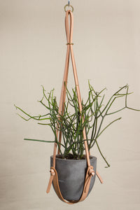 Long Leather Plant Hanger (27")