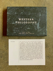 Western Philosophy Cards