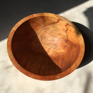 Curly Maple Bowl #848