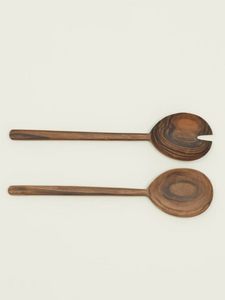 Organic Walnut Serving Set