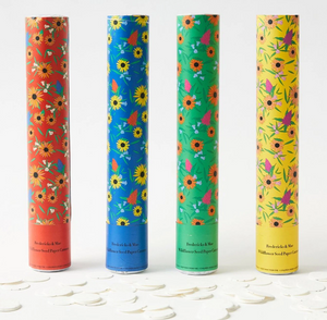 Wildflower Seed Paper Cannon