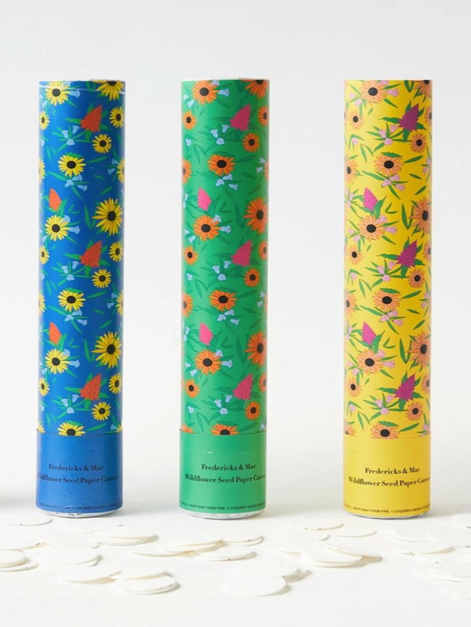 Wildflower Seed Paper Cannon