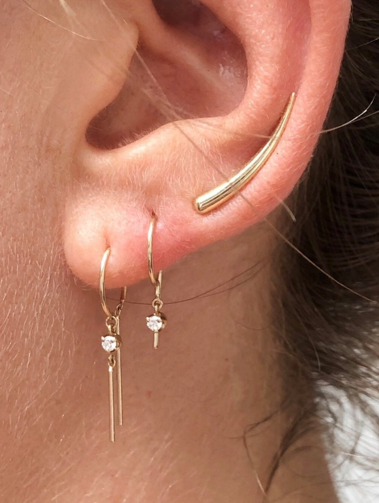 J&G Diamond Chime Earring