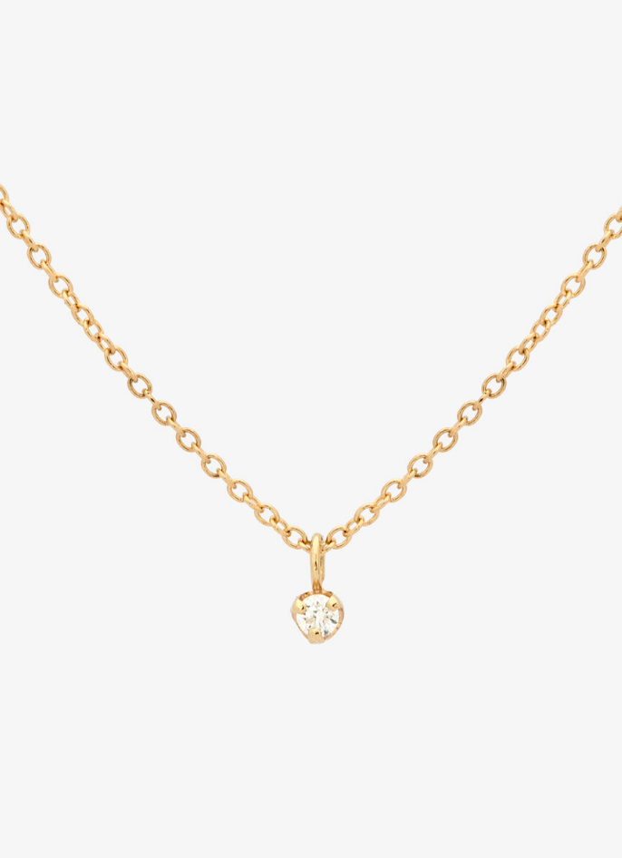 J&G Diamond Charm Necklace