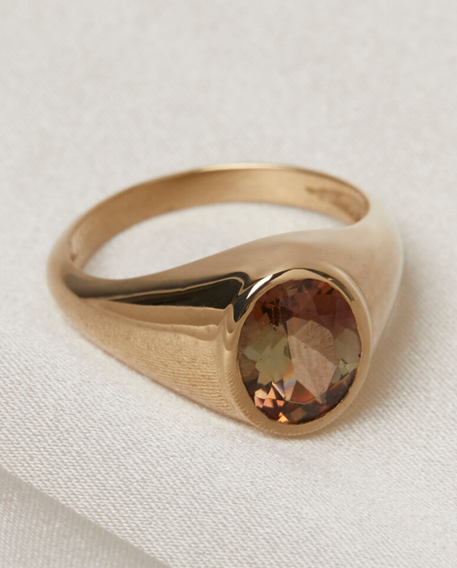 Lindsay Lewis Andalusite Signet Ring